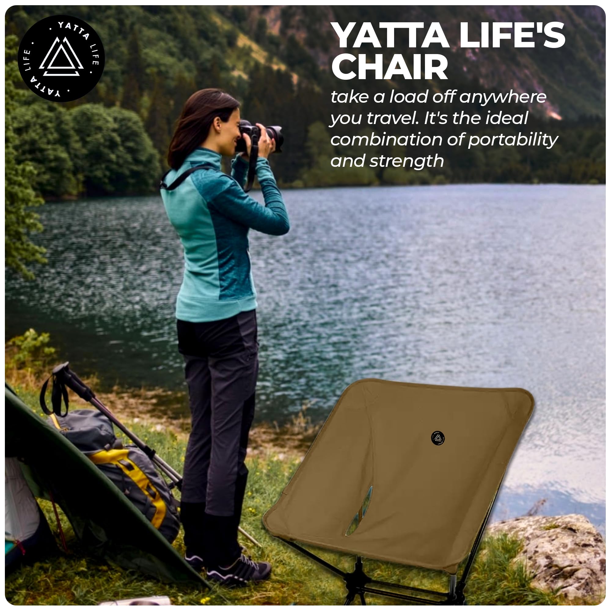 Amazon.com: Yatta Life - Low Back Folding Camping Chairs with